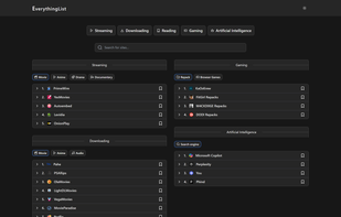 EverythingList screenshot 1