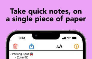 Zipnote screenshot 1