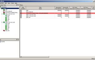 Bandwidth Management and Firewall screenshot 1