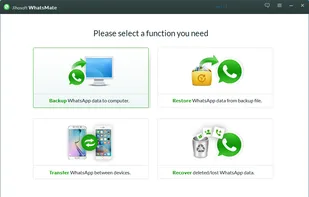 Jihosoft WhatsMate screenshot 1