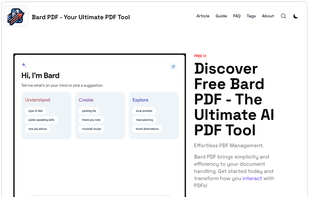 BardPDF screenshot 1