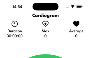Cardiogram: HR Monitor screenshot 1