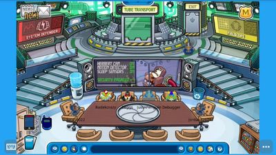 EPF Command Room  Club penguin, Penguins, Penguin room