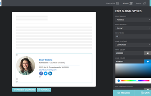 Signature.email screenshot 1