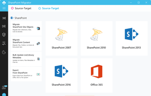 SharePoint-Migrator-Source-Target