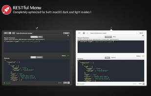 RESTful Menu screenshot 1