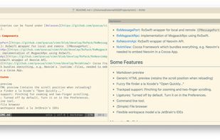VimR screenshot 1