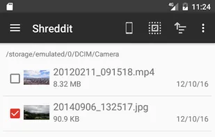 Shreddit - Data Eraser screenshot 2
