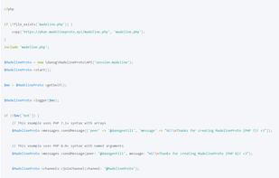 MadelineProto screenshot 1