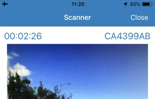 Mobile LPR screenshot 1