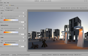 LuxCoreRender screenshot 1