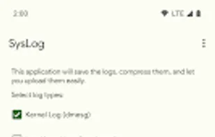 Android SysLog screenshot 1