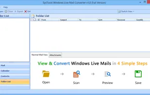 SysTools Windows Live Mail Converter screenshot 1