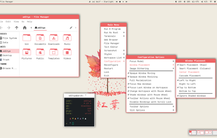Blackbox WM screenshot 1