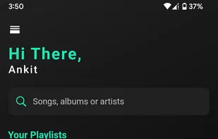 BlackHole Music Player screenshot 1