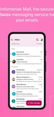 Infomaniak kMail screenshot 2