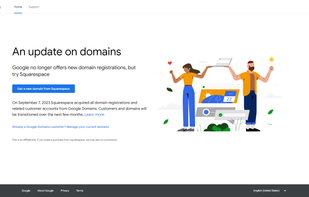 Google Domains as it currently appears today.