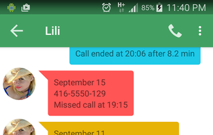 FaceToCall screenshot 3