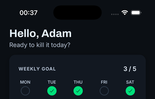 Odin Fitness screenshot 1