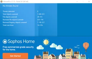 HitmanPro screenshot 2