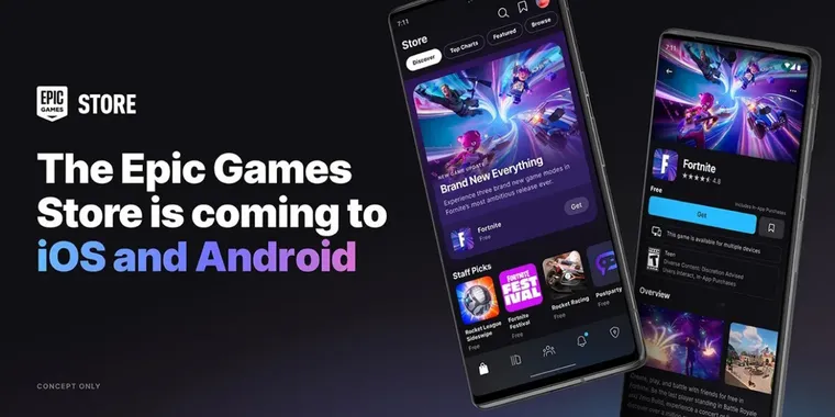 The Epic Games Store is launching its iOS and Android versions later this year image