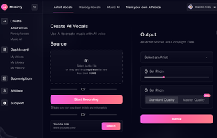 Musicfy.lol screenshot 1
