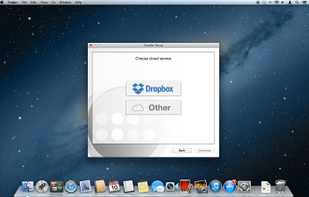 Sync using Dropbox or other cloud services
