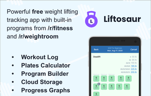 Liftosaur screenshot 1