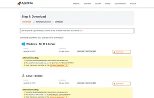Api2File screenshot 2