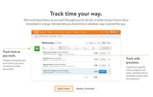Harvest screenshot 2