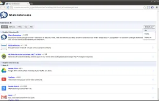 Share Extensions screenshot 1