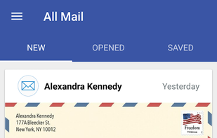 PostScan Mail screenshot 2