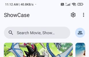 ShowCase App screenshot 1