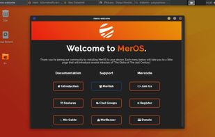 MerOS screenshot 1