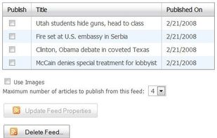 FeedJournal screenshot 1