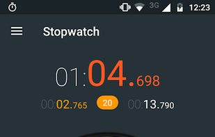 Stopwatch Timer screenshot 1