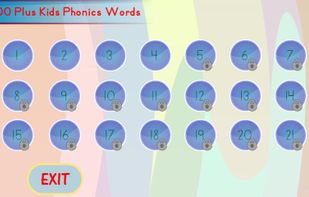 100 Plus Kids Phonics Words screenshot 1