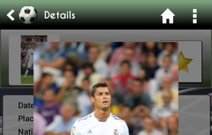 Football players & clubs screenshot 2