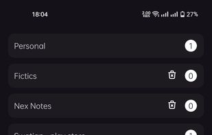 Nex Notes screenshot 2