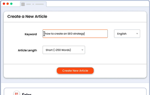 Article Forge screenshot 1