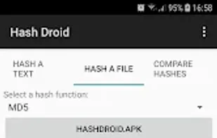 Hash Droid screenshot 1
