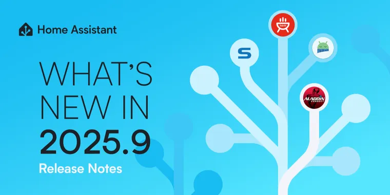 Home Assistant 2025.9 adds new home dashboard, editor sidebar, and new tile card features image