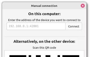 Warpinator screenshot 2