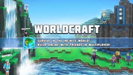 WorldCraft 3D : Build & Craft screenshot 1
