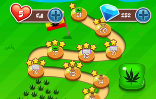 Weed Crush Match 3 Candy screenshot 3