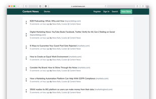 Content News screenshot 1