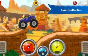 Monster Truck Toto Desert Race screenshot 1