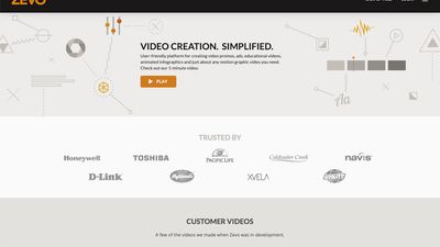 Zevo homepage