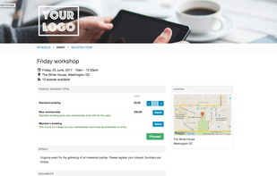 Bookwhen screenshot 1