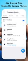 Timestamp camera: Auto Datetime Stamper screenshot 1